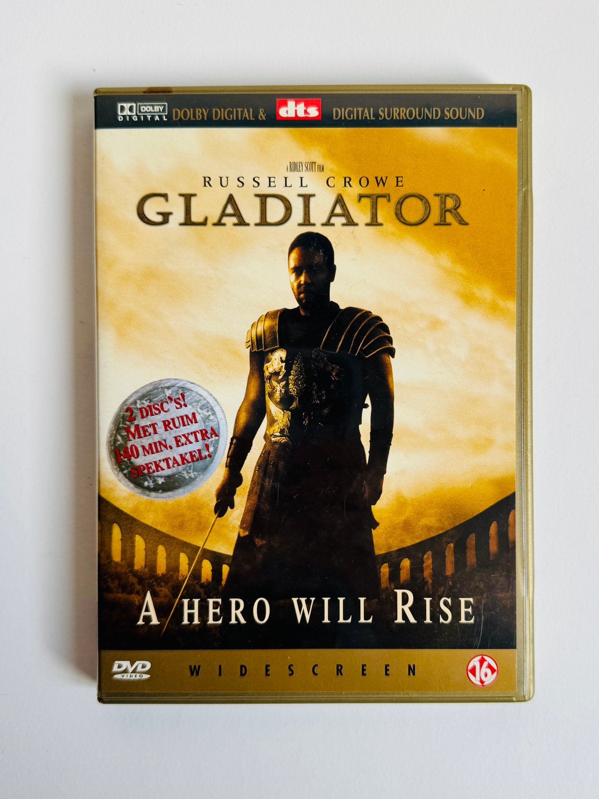 The Gladiator - DVD, Ophalen of Verzenden, Zo goed als nieuw