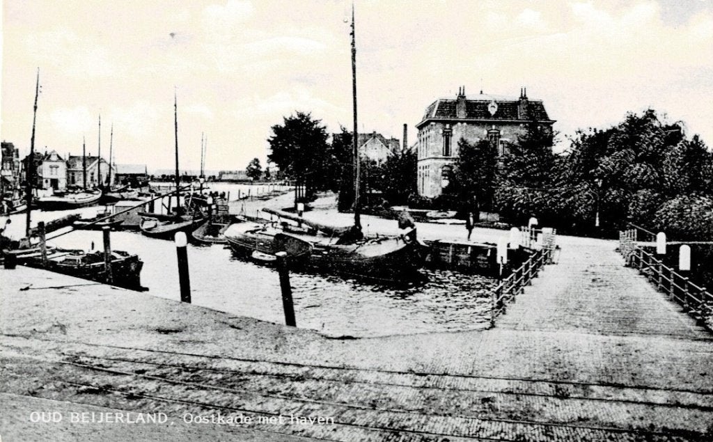 Oud Beijerland, Oostkade - 1982, Verzamelen, Verzenden, 1980 tot heden, Gelopen, Zuid-Holland