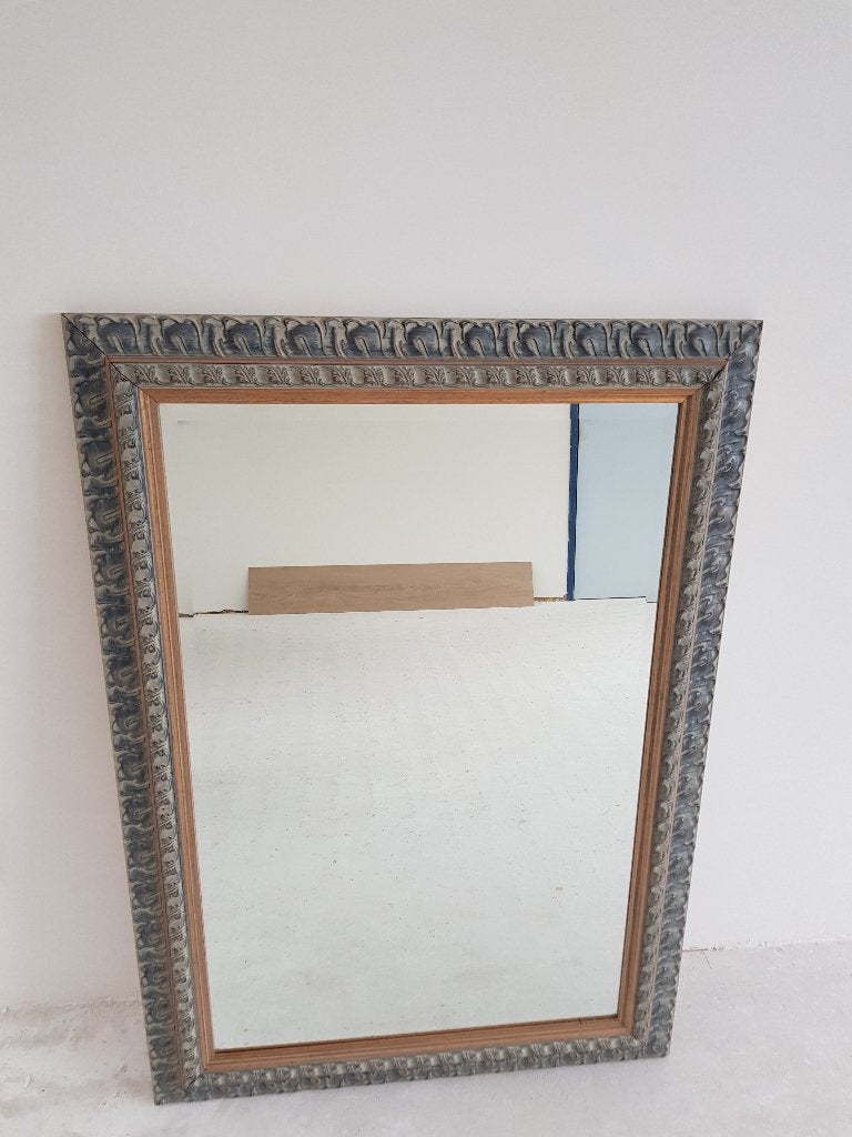 Spiegel facetgeslepen glas 83,5 cm bij 118,5 cm onbeschadigd, Huis en Inrichting, Woonaccessoires | Spiegels, 100 tot 150 cm, Ophalen of Verzenden