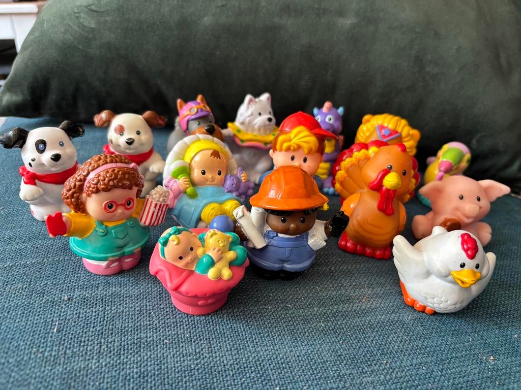 15 Little People Fisher Price poppetjes, Kinderen en Baby's, Ophalen of Verzenden, Overige typen