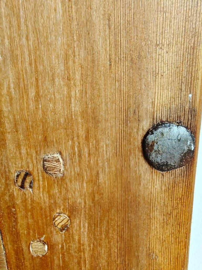 Antieke Zweedse Dalarna buffetkast., Ophalen, Gebruikt, 50 tot 75 cm, 200 cm of meer