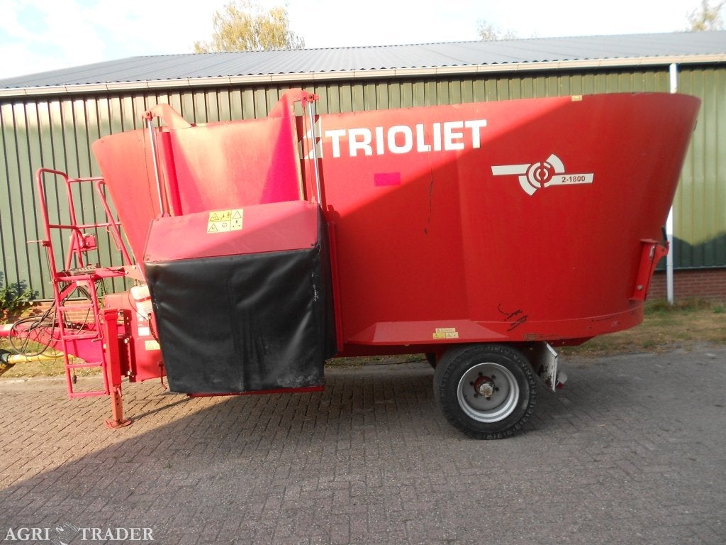 trioliet 2-1800 voermengwagen, -, Veehouderij, Niet opgegeven, Voertechniek
