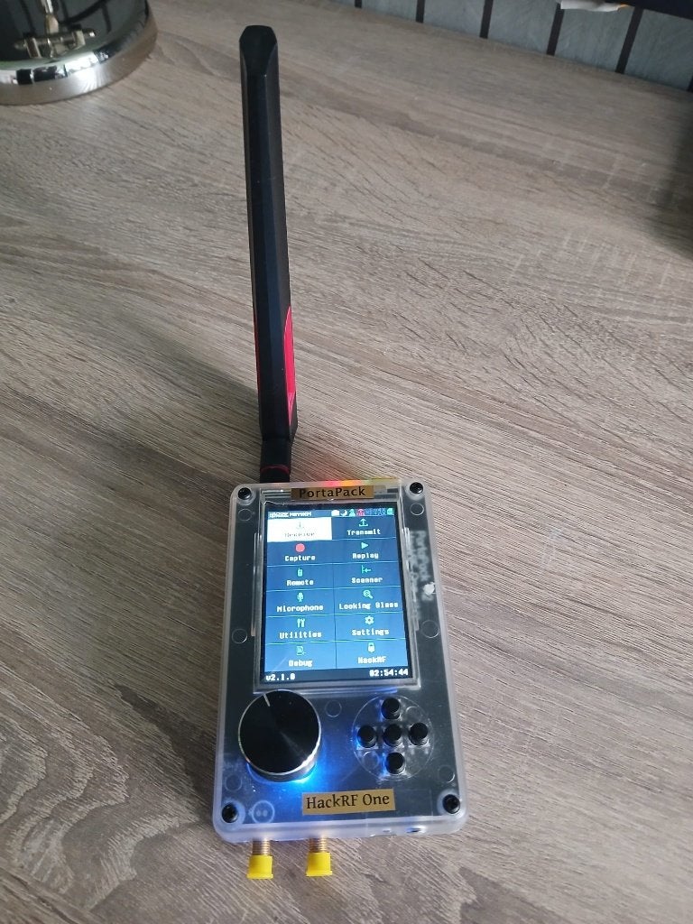 HackRF One + PortaPack H2 SDR –  Stand-alone Set (1MHz-6GHz), Ophalen of Verzenden, Zo goed als nieuw, Zender en Ontvanger