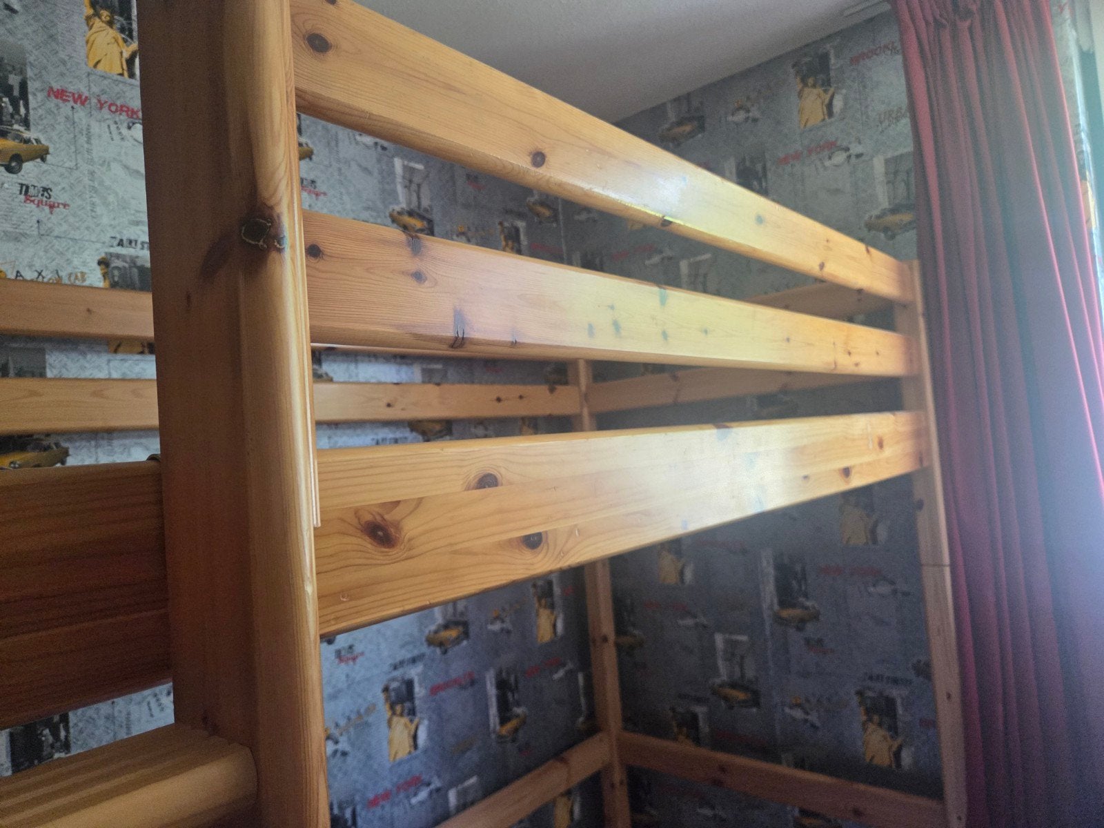 Flexa hoogslaper inclusief matras, Ophalen, Gebruikt, Eenpersoons, 160 tot 180 cm
