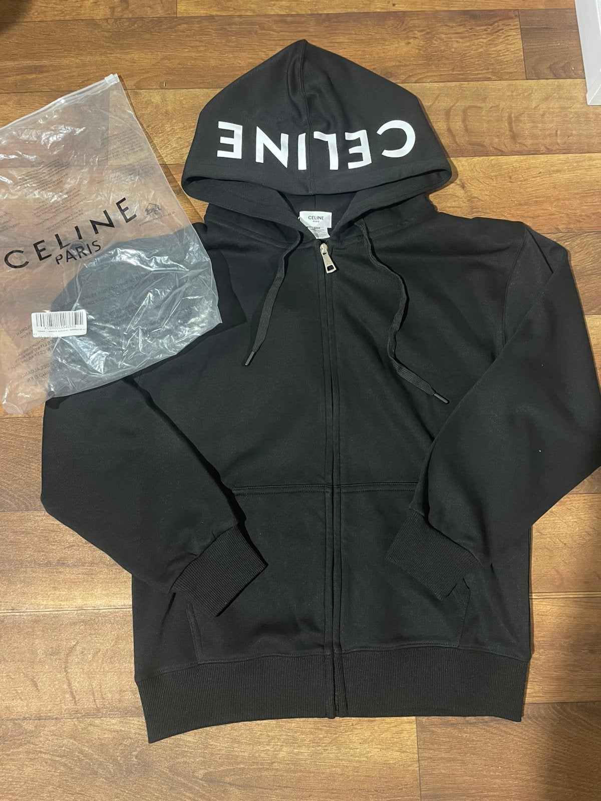 Celine Hoodie, Ophalen of Verzenden, Nieuw, Maat 38/40 (M), Zwart