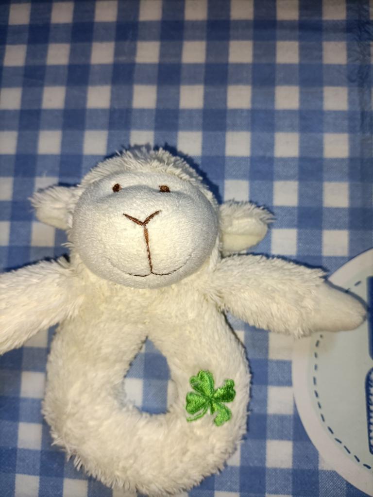 Happy Horse schaap Lammy rammelaar met klavertje 4, Ophalen of Verzenden, Zo goed als nieuw, Overige typen