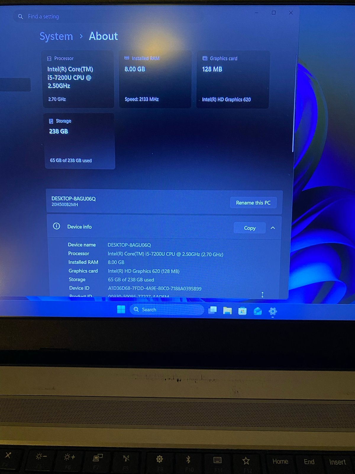 Lenovo ThinkPad E570 - 8GB RAM, 256GB SSD met accessoires, Gebruikt, 2 tot 3 Ghz, 8 GB, 14 inch