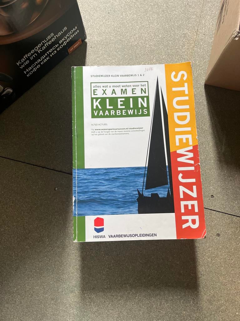 Studiewijzer Klein Vaarbewijs 1 & 2, Ophalen of Verzenden, Gelezen, Overige niveaus