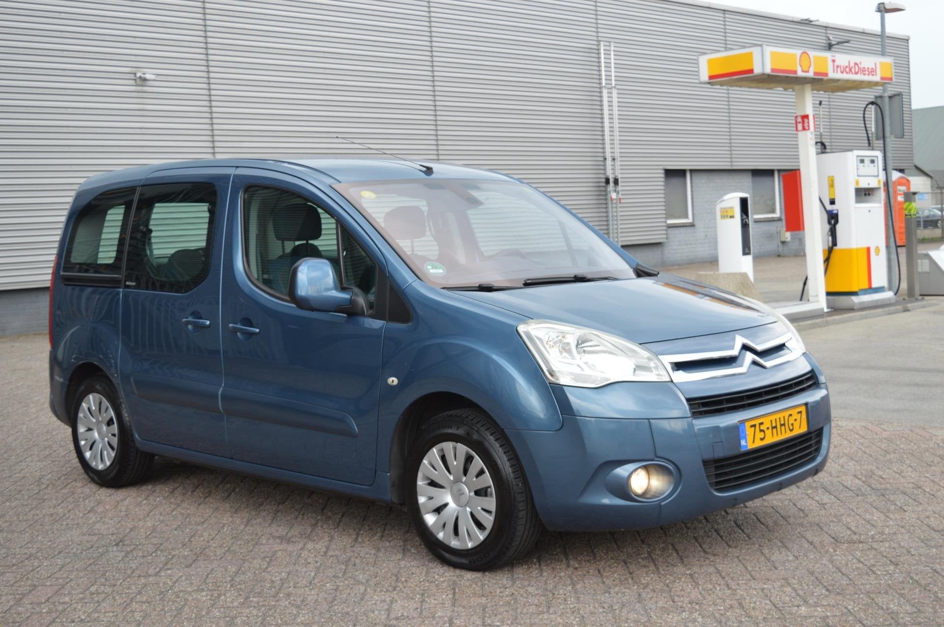 Citroen Berlingo 1.6-16V Multispace bj08 airco elec pak, Auto's, Voorwielaandrijving, Stof, Zwart, 4 cilinders