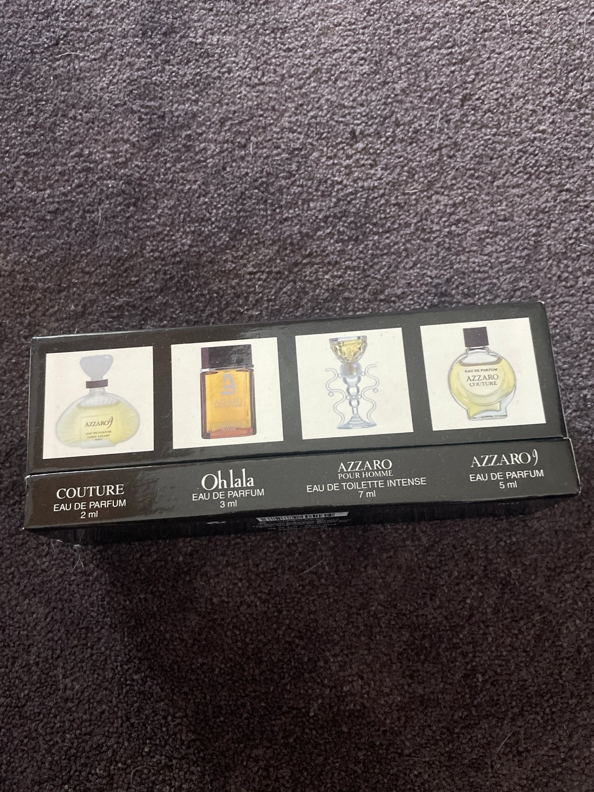 Azzaro miniatuur parfum set - 4 stuks, Ophalen of Verzenden, Nieuw