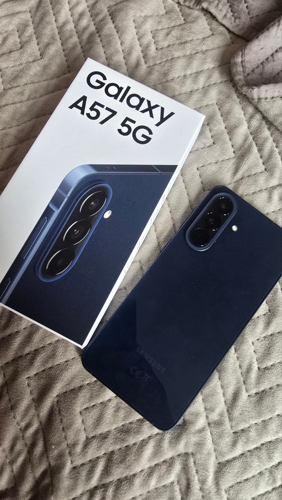 Samsung Galaxy A57 5G - Zo goed als nieuw, Telecommunicatie, Mobiele telefoons | Samsung, Ophalen, Touchscreen, Zo goed als nieuw