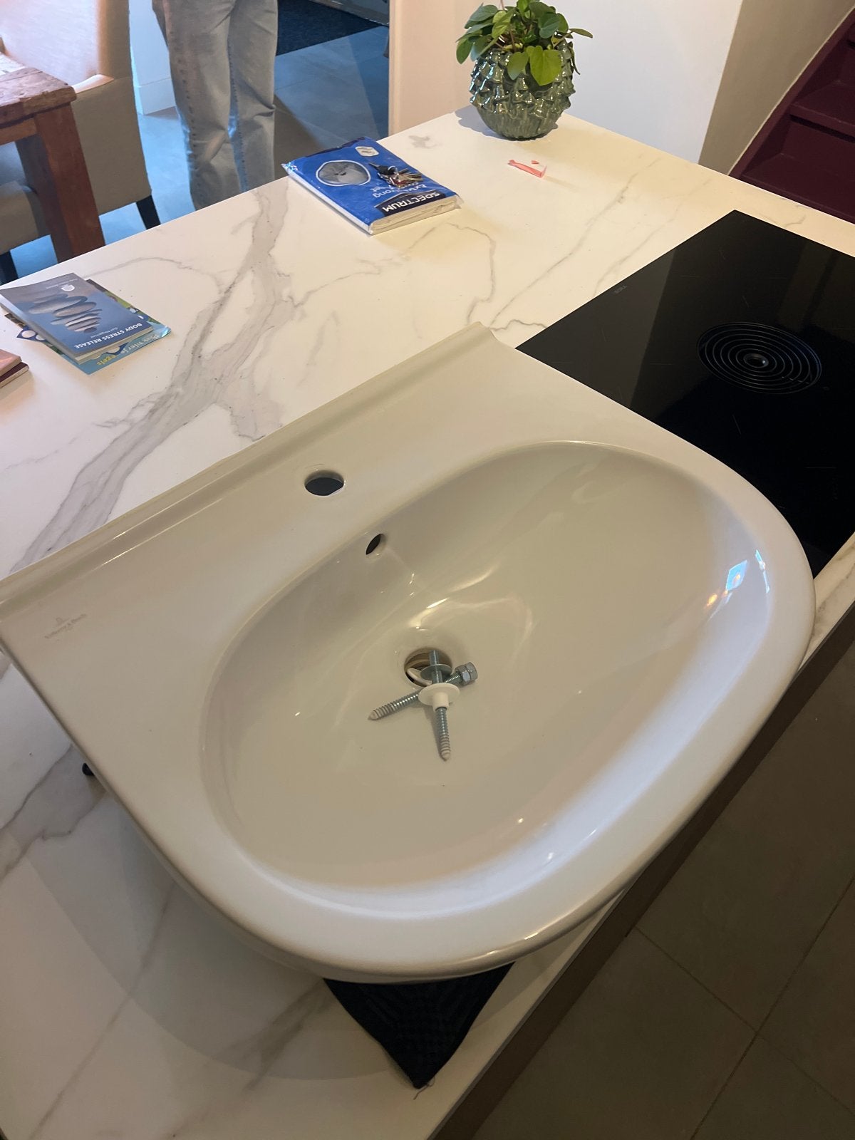 Villeroy & Boch wastafel, Ophalen, Zo goed als nieuw, Wastafel