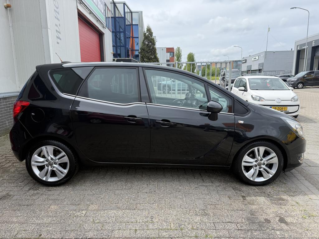 Opel Meriva 1.4 Turbo Automaat (bj 2017), Stof, Gebruikt, 4 cilinders, Startonderbreker