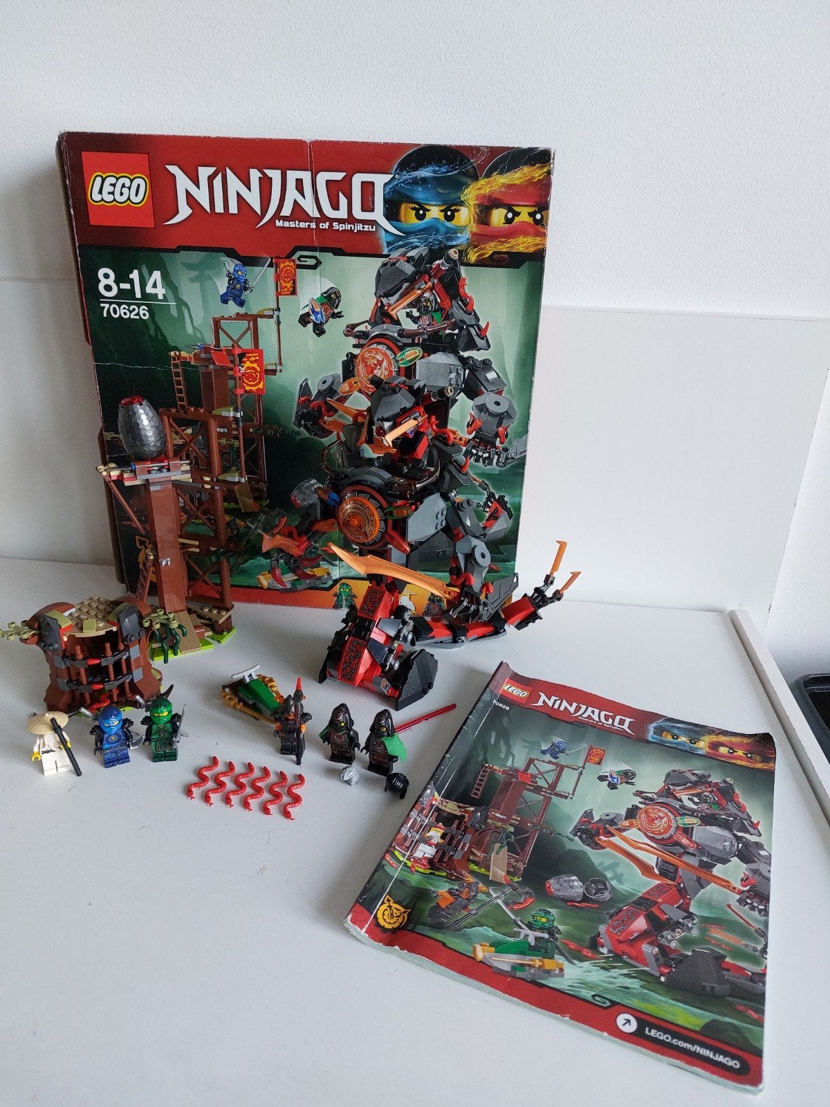 Lego Ninjago - 70626 - Dawn of the Iron Doom, Gebruikt, Lego, Inclusief instructies, Ophalen of Verzenden