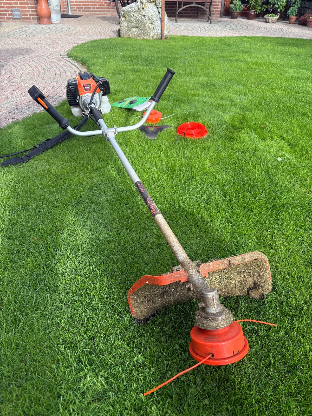Bosmaaier powertech PT550, Ophalen, Zo goed als nieuw, Benzine