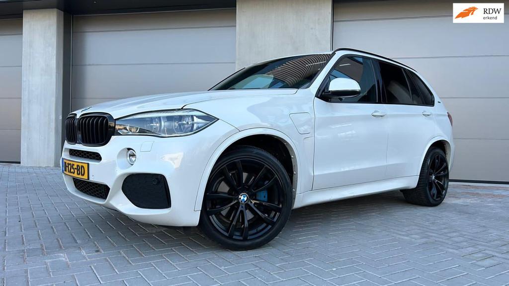 BMW X5 XDrive40e iPerformance High Executive M 2017/M-PAKKET, Auto's, BMW, Gebruikt, 4 cilinders, Wit, Bedrijf