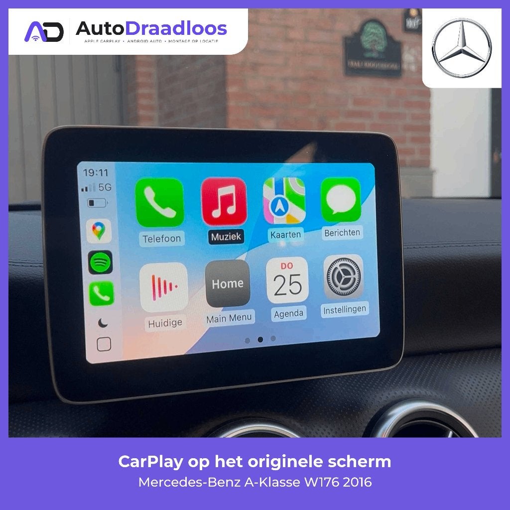 Mercedes A-Klasse W176 Apple CarPlay / Android Auto inbouwen, Ophalen of Verzenden, Nieuw