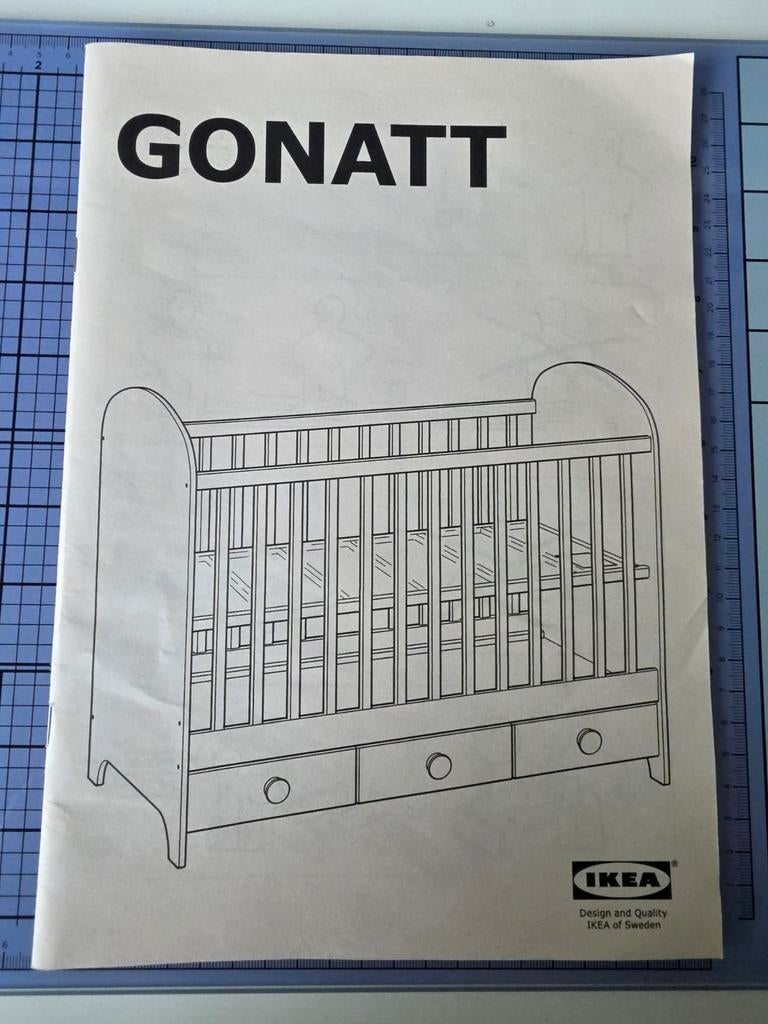 Ledikant Gonatt Ikea, Ophalen, Gebruikt, Ledikant