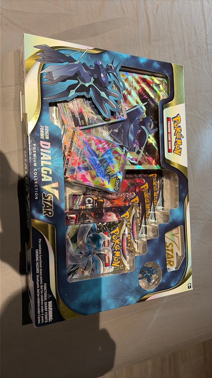 Pokémon TCG Origin Forme Dialga VSTAR Premium Collection, Ophalen, Nieuw, Overige typen, Foil