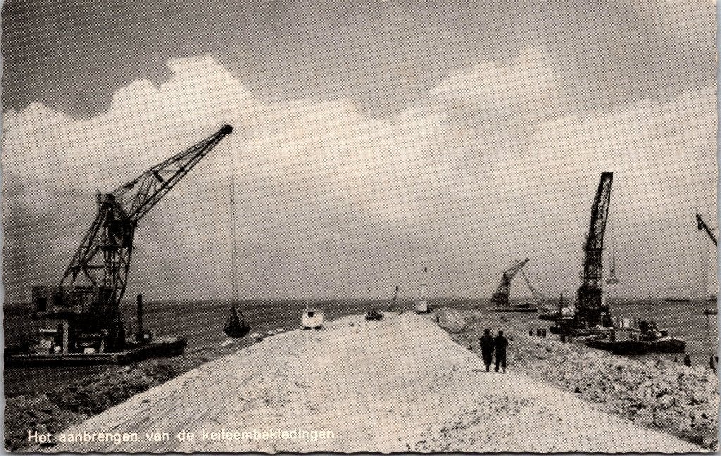 Harderwijk - 6 oude ansichtkaarten Zuiderzeewerken, Verzenden, 1960 tot 1980, Ongelopen, Gelderland
