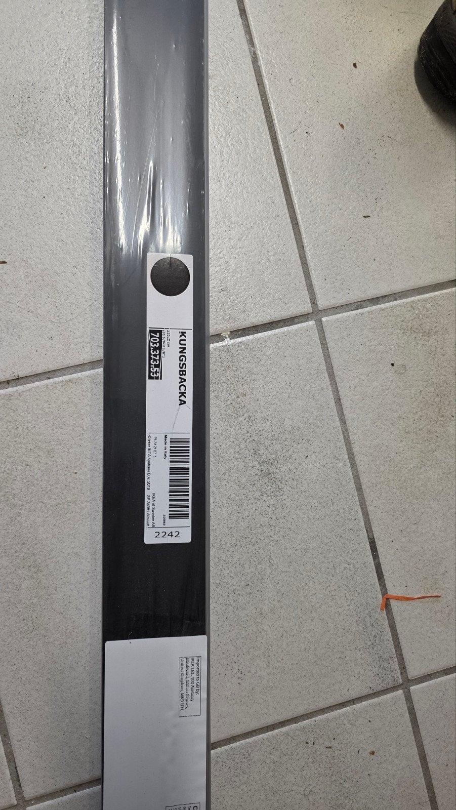 IKEA Kungsbacka plint 220x8cm, Huis en Inrichting, Ophalen, Nieuw