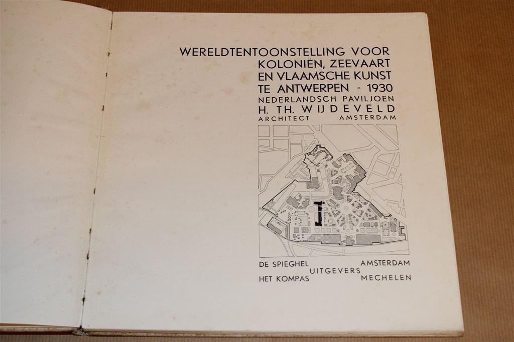 Wereldtentoonstelling 1930 — Architectuur [Wijdeveld], Ophalen of Verzenden, Gelezen, Architecten