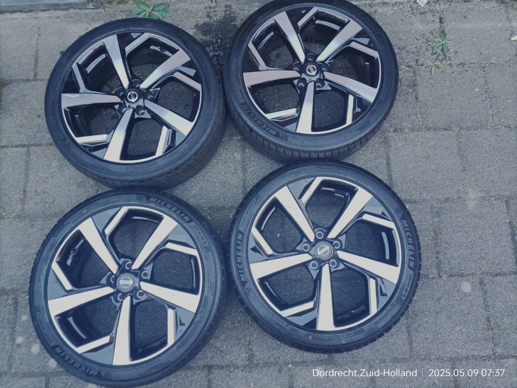 4x Michelin Pilot Sport 4 - 19 inch- 395,-, Auto-onderdelen, Gebruikt, Band(en), Personenwagen, Ophalen