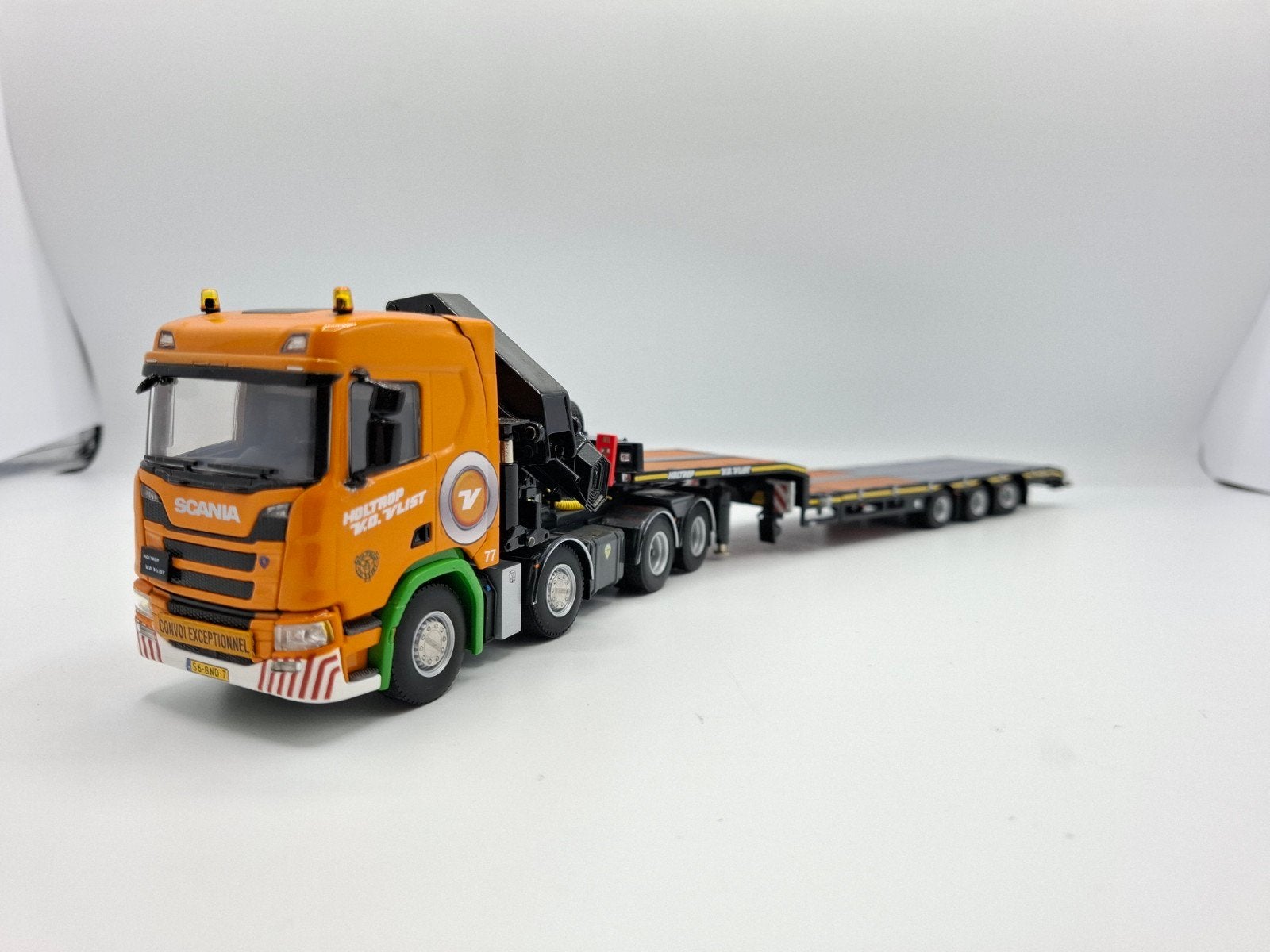 Wsi Scania holtrop vd vlist autolaadkraan trekker oplegger, Ophalen of Verzenden, Nieuw, Bus of Vrachtwagen, Wsi