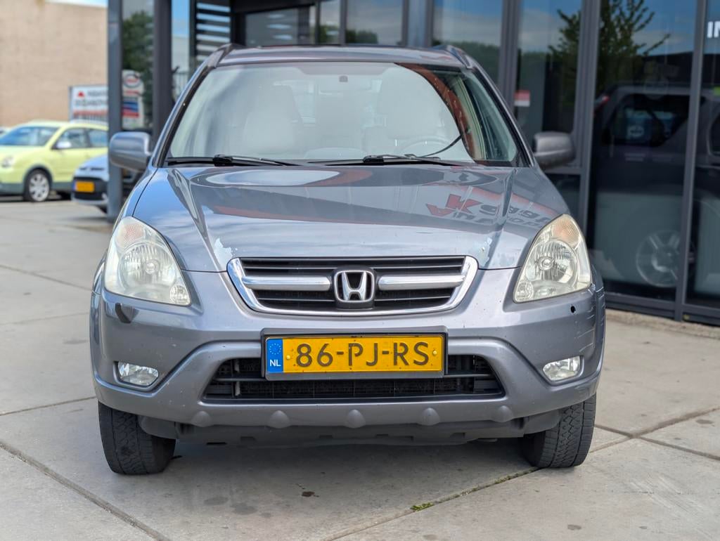 Honda CR-V 2.0i Executive - Airco - Leer - 4x4 -, Auto's, Honda, 1998 cc, Zwart, 4 cilinders, 150 pk