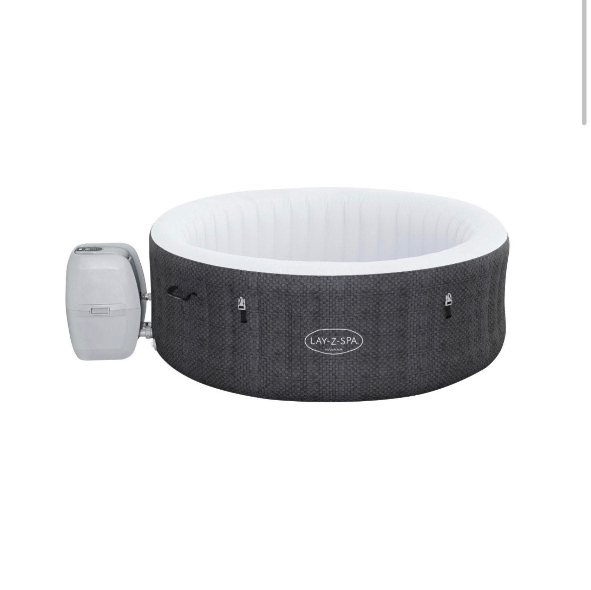Bestway Lay-Z-Spa - Havana Zwart - 180 x 66cm, Ophalen, Zo goed als nieuw, Pomp, Opblaasbaar