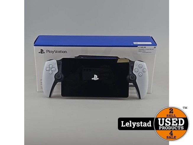 Playstation 5 Portal Wit Incl: Kabel & Doos