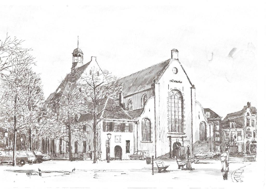 AK Utrecht - Janskerk, Marius Jansen, Verzenden, 1960 tot 1980, Ongelopen, Utrecht