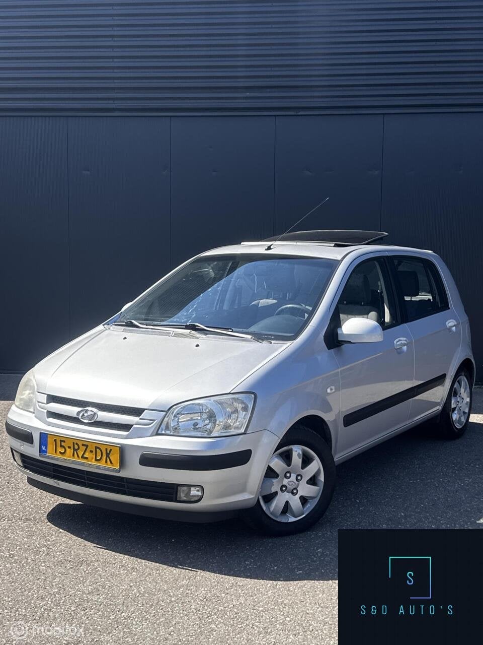 Hyundai Getz 1.3i Dynamic Sky / Airco / Pano / NWE APK…, Voorwielaandrijving, 4 cilinders, Origineel Nederlands, Bedrijf