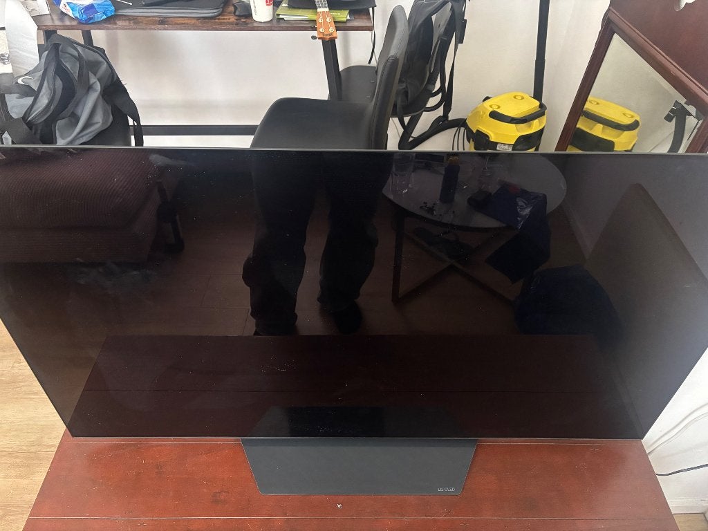 LG 55-inch 4K OLED (2021 model), Ophalen, Zo goed als nieuw, Tv en Weergevers