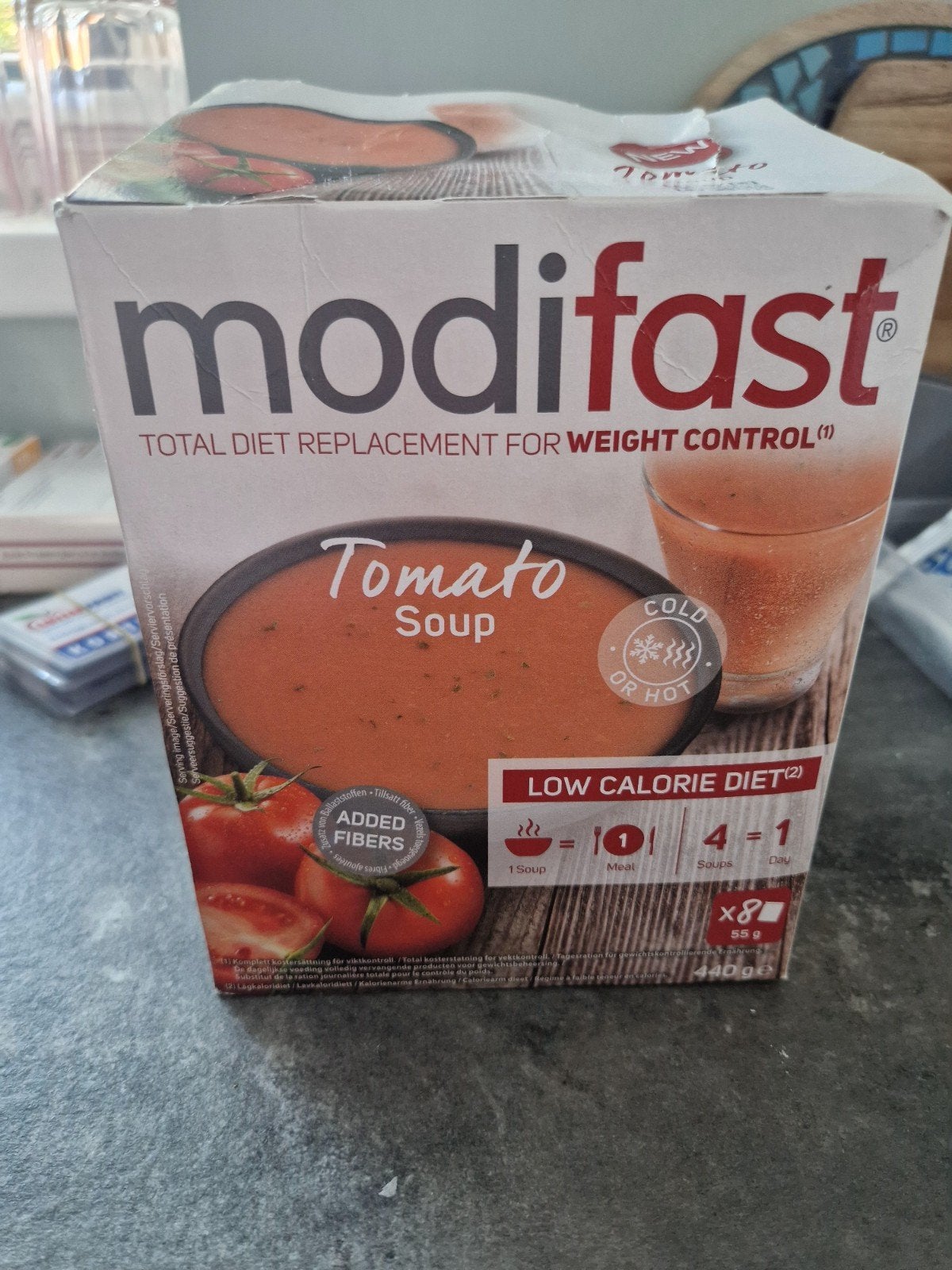 Modifast Tomatensoep (5x), Ophalen, Gebruikt, Drank