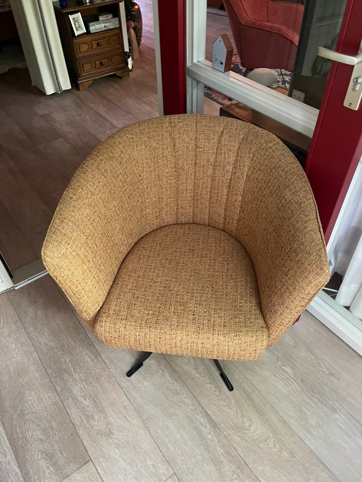 Twee draai stoelen, Ophalen, Zo goed als nieuw, Minder dan 75 cm, 50 tot 75 cm