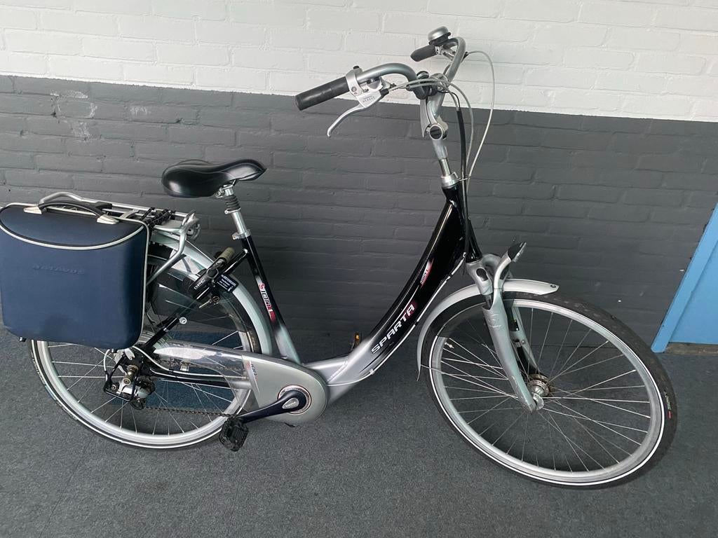 Sparta E-bike met fietstas, Sparta, Gebruikt, Ophalen of Verzenden, 51 tot 55 cm