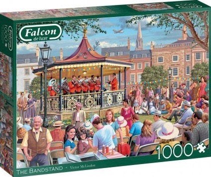 Falcon de Luxe - The Bandstand - 1000 stukjes, Ophalen of Verzenden, 500 t/m 1500 stukjes, Nieuw, Legpuzzel