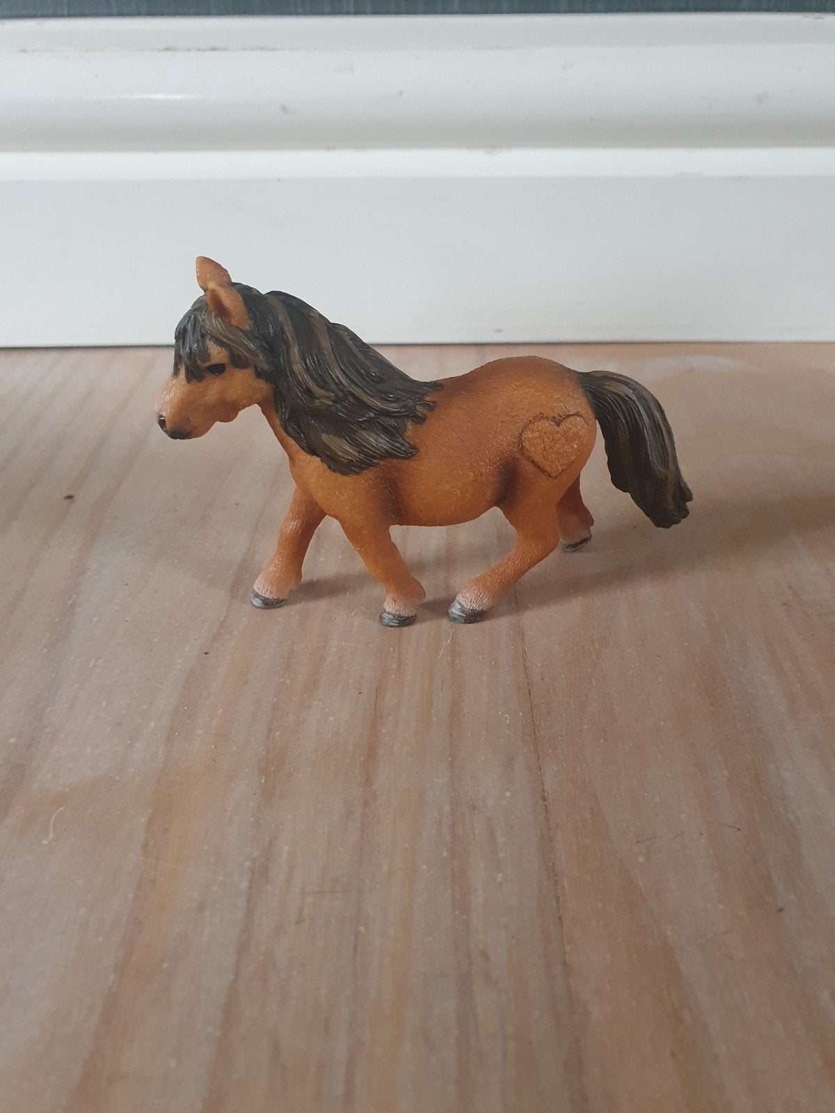 Schleich Shetlander, Ophalen of Verzenden, Zo goed als nieuw, Paard, Beeldje of Figuurtje