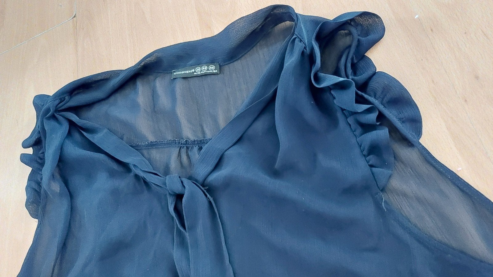 Te koop blauw topje, Ophalen of Verzenden, Zo goed als nieuw, Blauw