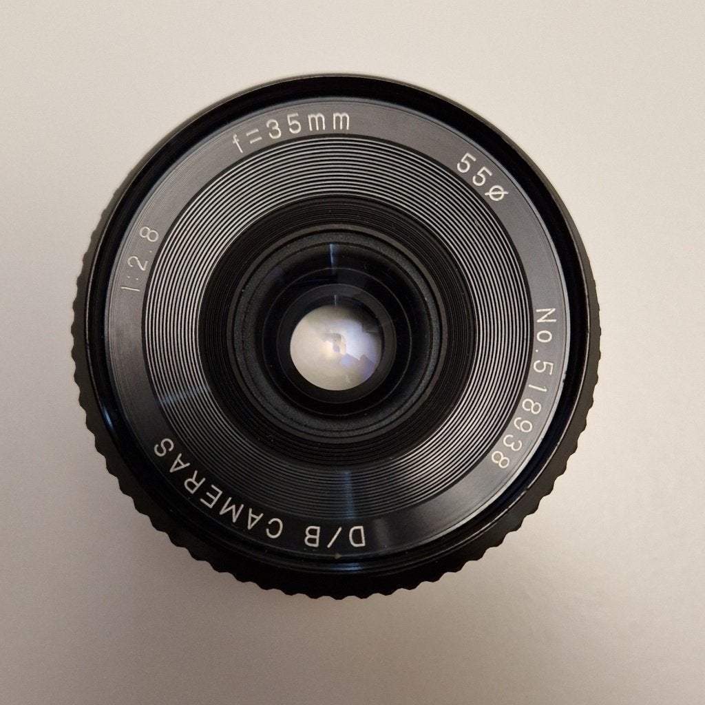 D/B cameras 1:2.8 35mm lens, Gebruikt, 35 mm, Overige merken, M42