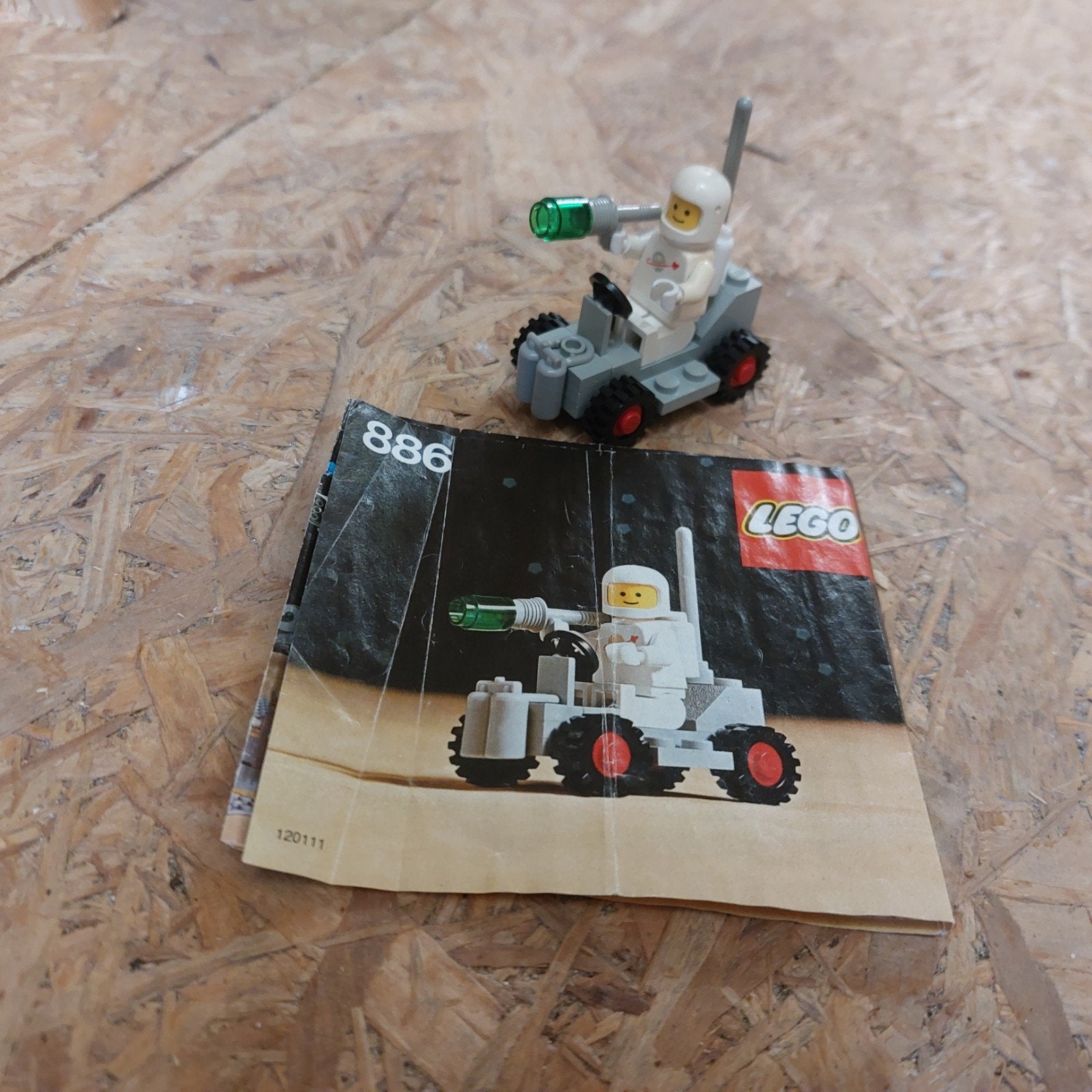 Lego 886 Space Buggy met astronaut en instructies, Ophalen of Verzenden