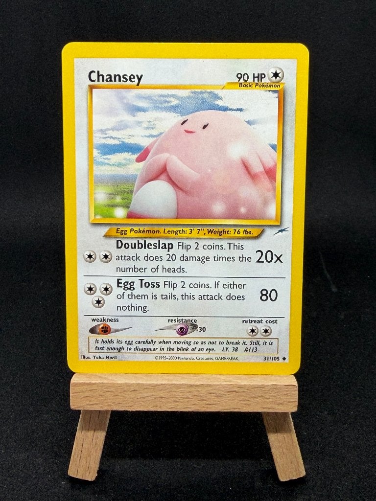 Pokémon TCG Chansey N4 31 | Uncommon, Hobby en Vrije tijd, Verzamelkaartspellen | Pokémon, Ophalen of Verzenden, Zo goed als nieuw