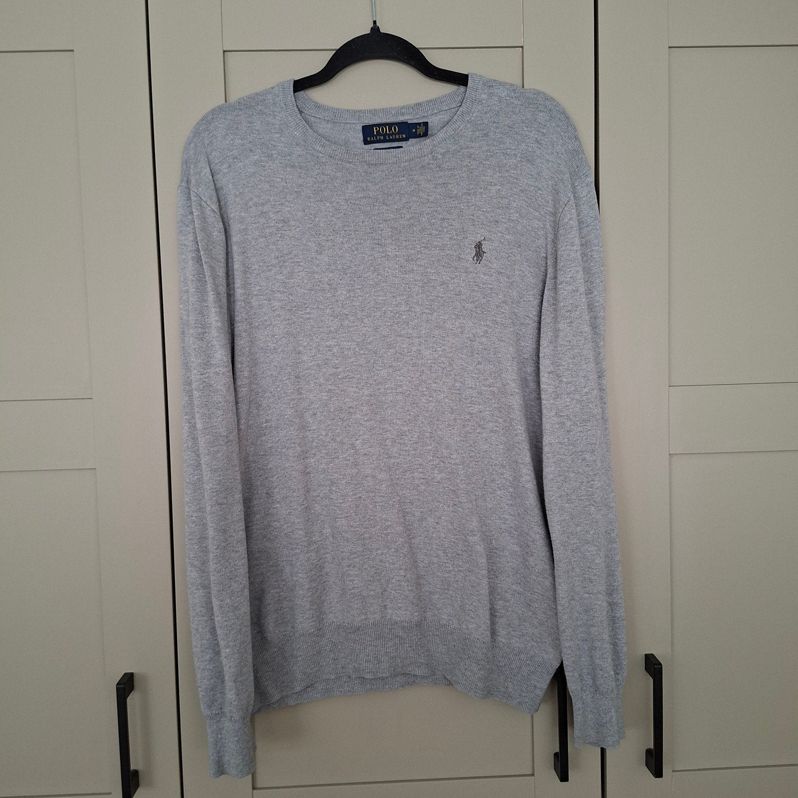 Ralph Lauren Tiener/Heren trui grijs maat M, Maat 48/50 (M), Ralph Lauren, Ophalen of Verzenden, Grijs