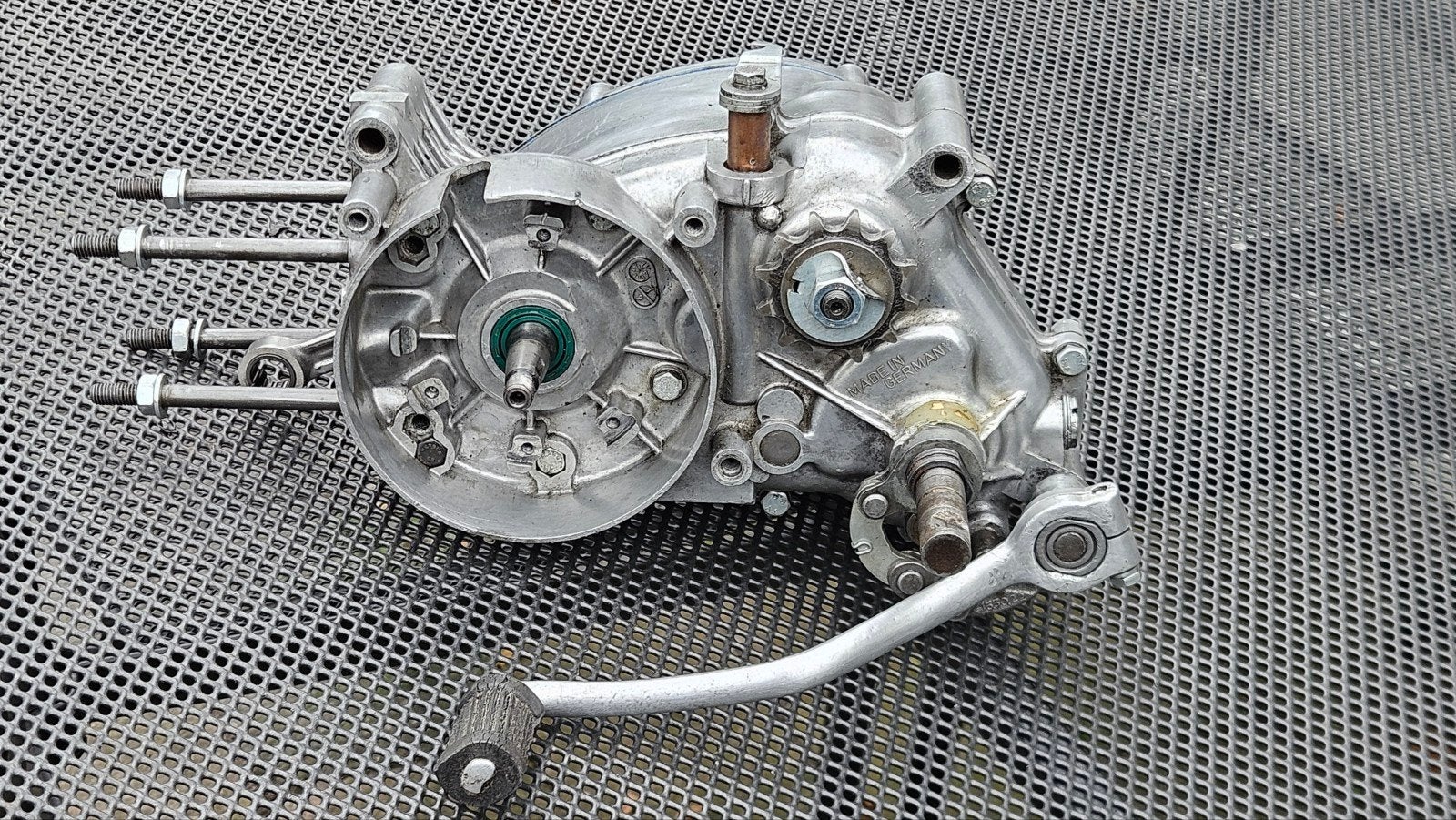 zeer mooie 5 bak indirect motor blok ,met schakelset, Ophalen of Verzenden, Gebruikt, Blok
