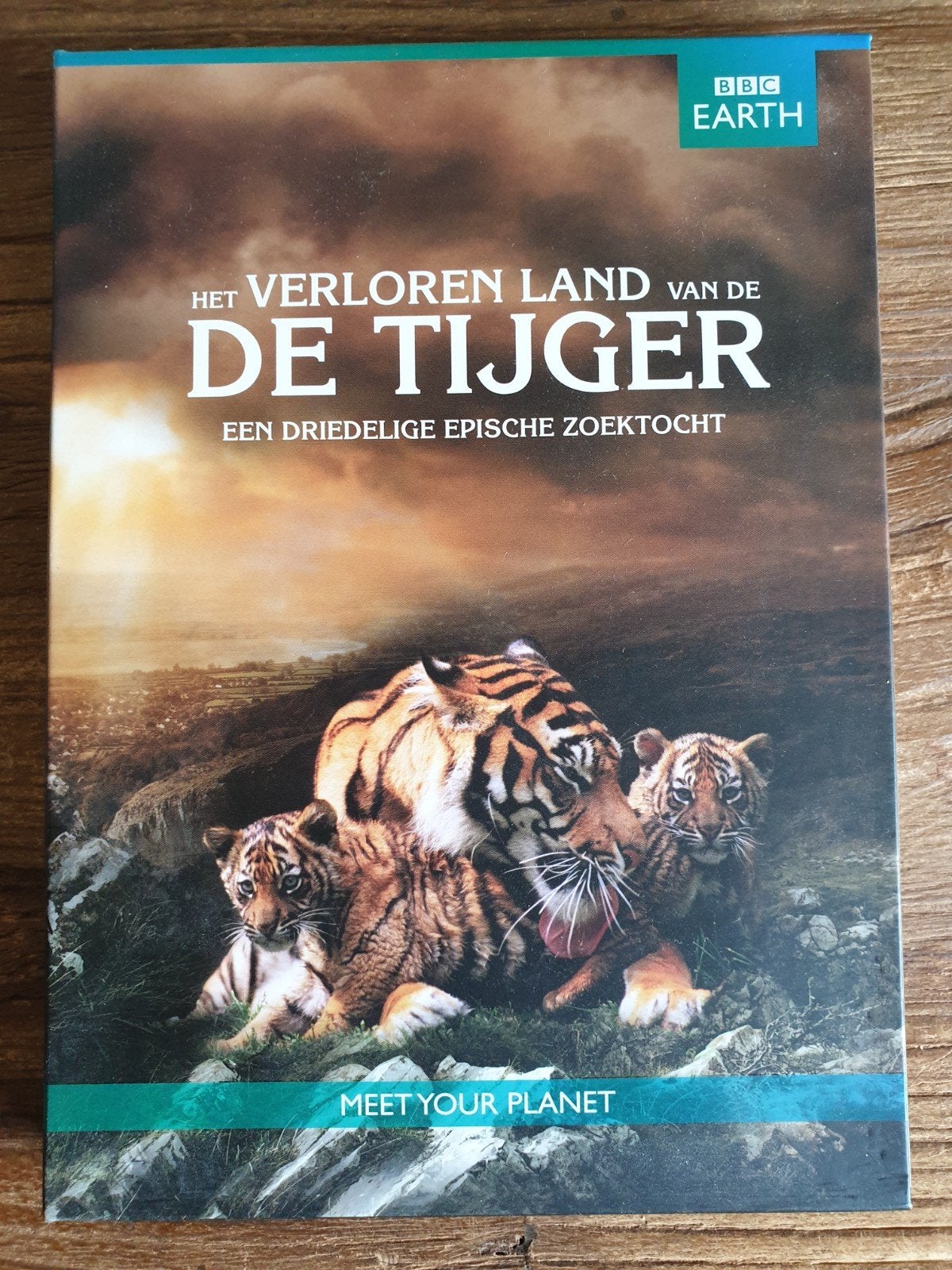 Het Verloren Land van de Tijger - BBC Earth DVD, Engels, Alle leeftijden, Nederlands, Natuur