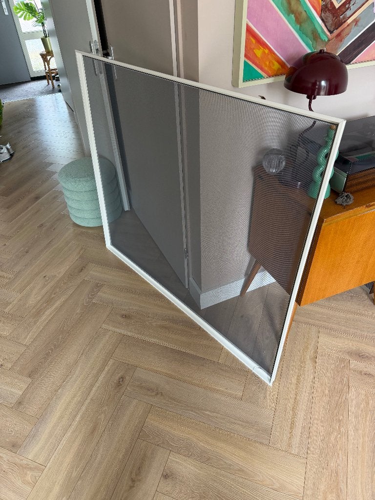 Inzethor 135 bij 115 cm, Ophalen, Kunststof, 120 cm of meer, Overige typen