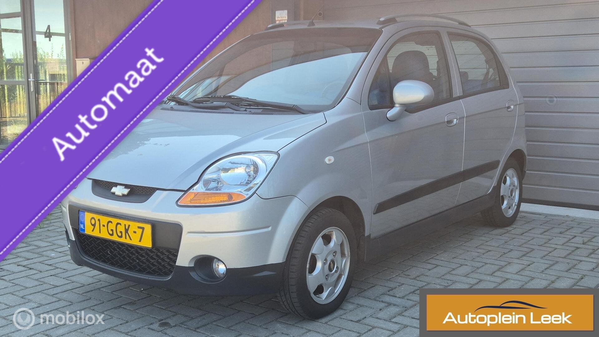 Chevrolet Matiz 0.8 Style AUTOMAAT AIRCO ELEKTRISCHE RAMEN, Auto's, Chevrolet, Gebruikt, Origineel Nederlands, Bedrijf, 3 cilinders
