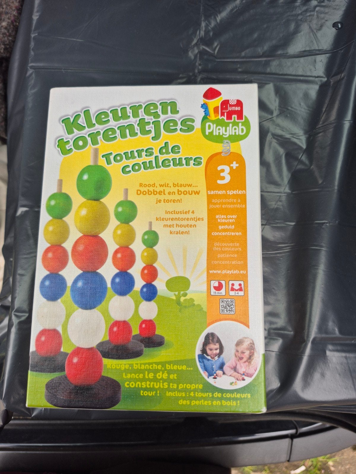 Jumbo Playlab Kleuren Torentjes - Educatief Spel, Ophalen, Zo goed als nieuw, Knutselen
