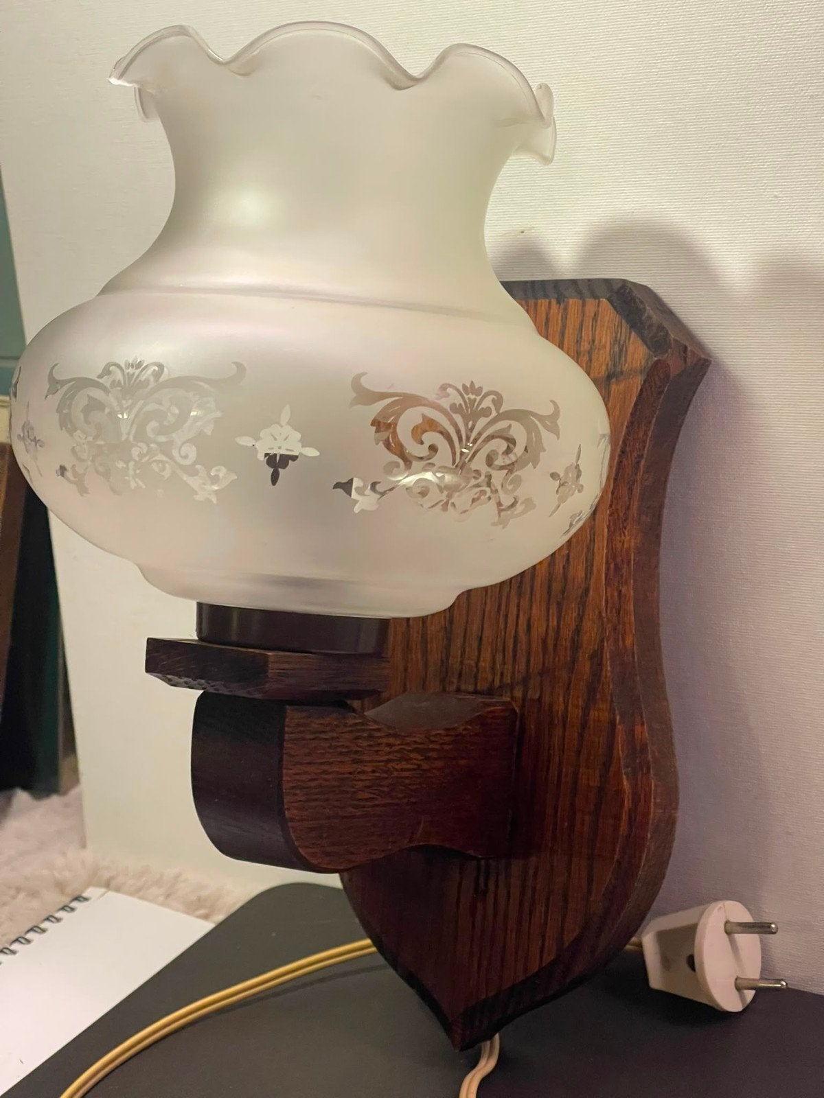 vintage wandlamp, Ophalen of Verzenden, Klassieke of Spaanse gitaar